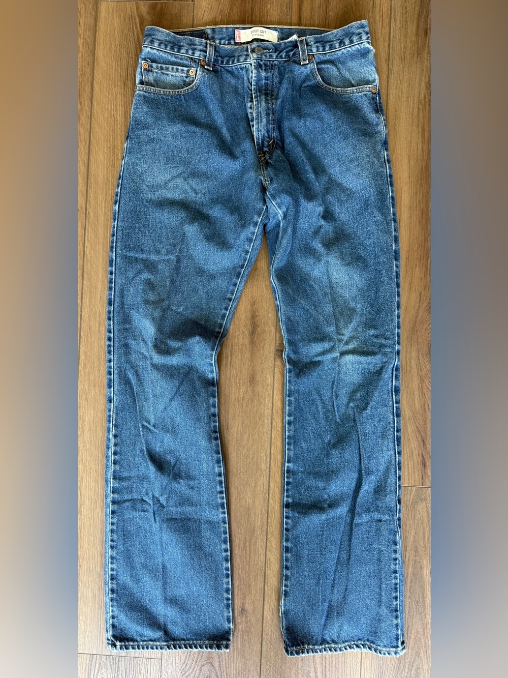 Vintage Levi's 517 Bootcut Jeans Men 34x34 Blue Denim 100% Cotton